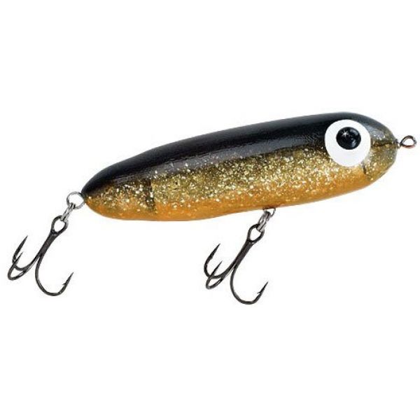 Paul Brown SDG-09 Soft-Dog Top Water Lure - Black/Orange/Gold