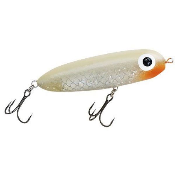 Paul Brown SDG-15 Soft-Dog Top Water Lure - Bone/Silver Whisker