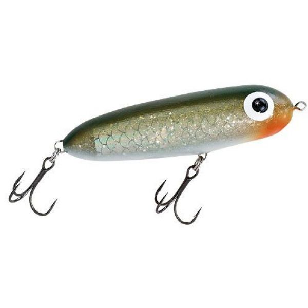 Paul Brown SDG-18 Soft-Dog Top Water Lure - Green/Silver