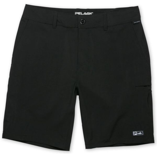 Pelagic Mako Hybrid Fishing Shorts - Black - 30