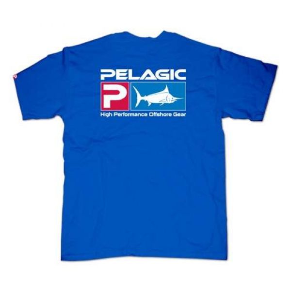 Pelagic 101 Deluxe T-Shirt Royal - Large