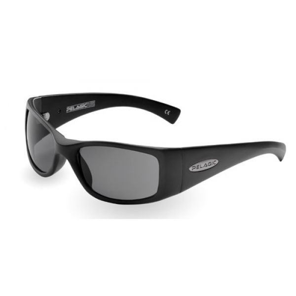 Pelagic 1010 Baja Sunglasses Gloss Black/Grey