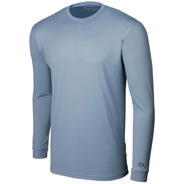 Pelagic Aquatek Solid Fishing Shirt - Slate - Small