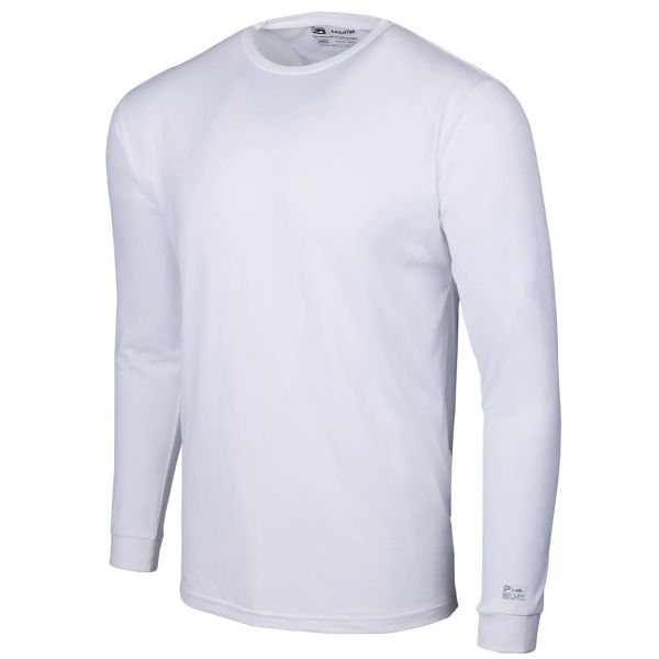 Pelagic Aquatek Solid Fishing Shirt - White - Large