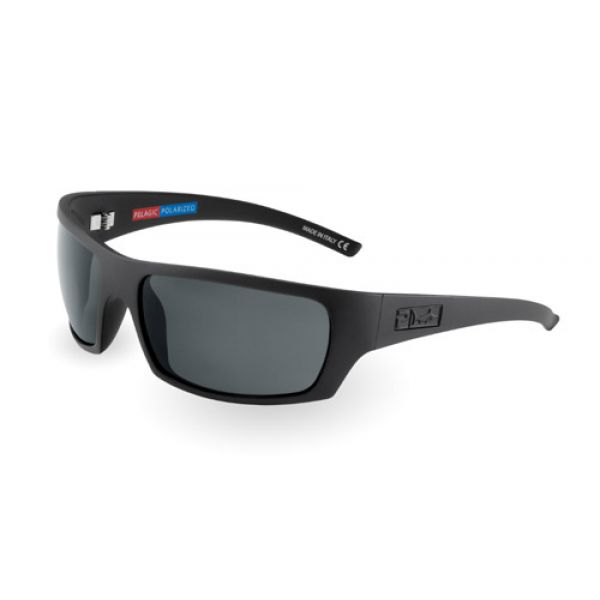 Pelagic 1040 The Mack Sunglasses Matte Black/Grey