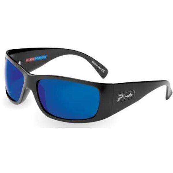 Pelagic 1080 Twin Diesel Sunglasses Gloss Black/Cobalt