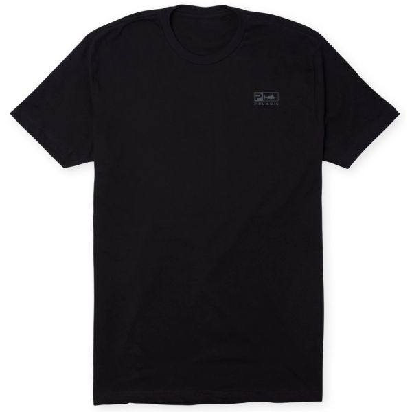 Pelagic Leader Short Sleeve T-shirt - Black - Large