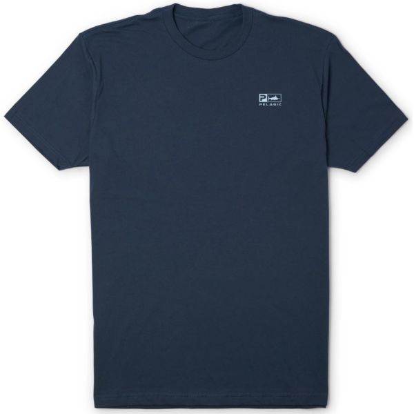 Pelagic Leader Short Sleeve T-shirt - Smokey Blue - 3X-Large