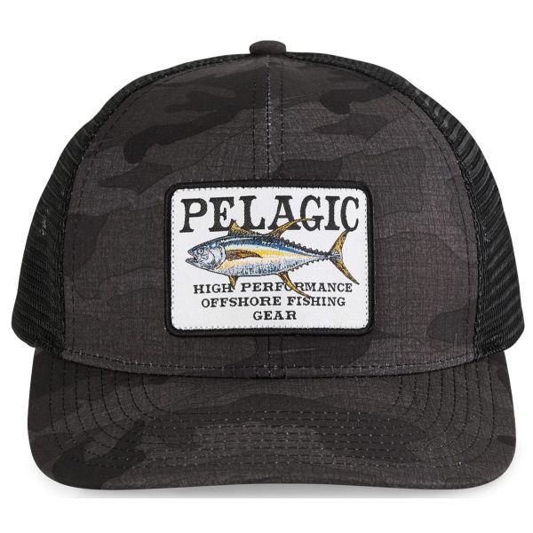 Pelagic Game Fish Tuna Snapback - Black