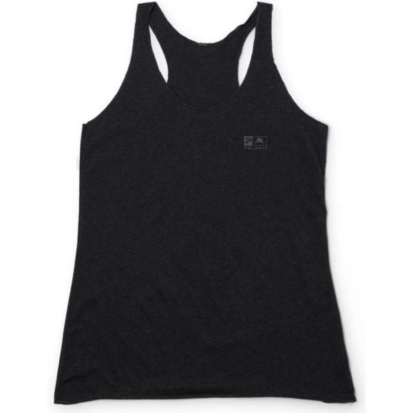 Pelagic Women's Racerback Tank Top - Heather Black - Large