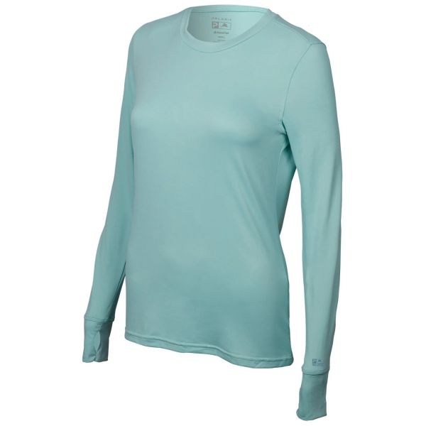 Pelagic Women's Aquatek Fishing Shirt - Turquoise - Large