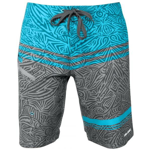 Pelagic 4-Tek Boardshorts - Island Stripe