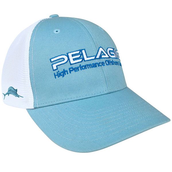 Pelagic 545-LB Offshore Cap - Light Blue/Marlin