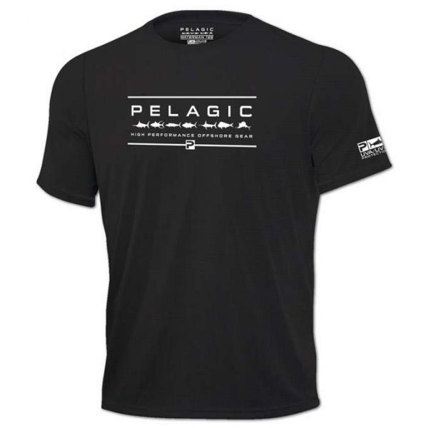 Pelagic 788-BK Waterman SS Tee - Medium