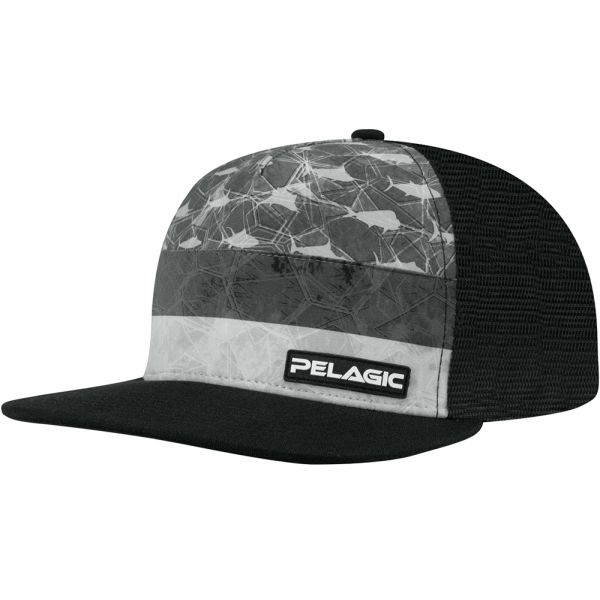 Pelagic Alpha Snapback Hat - Americamo Grey