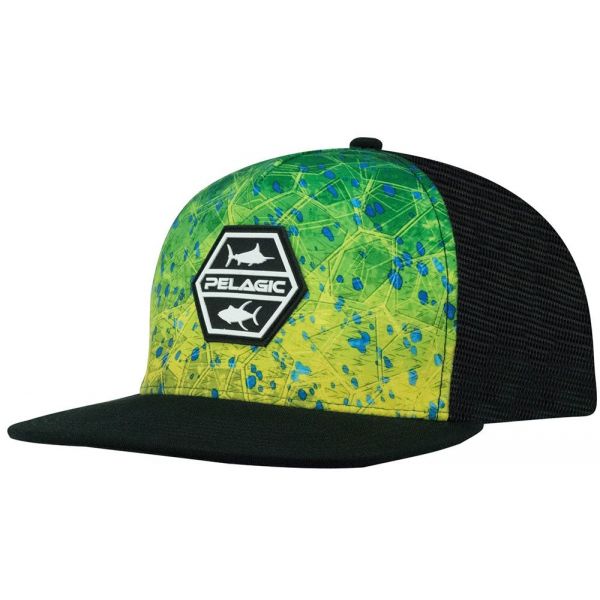 Pelagic Alpha Snapback Hat - Green