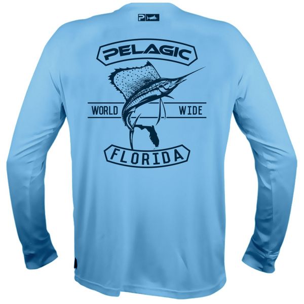 Pelagic Aquatek Florida Wide Long Sleeve Shirt - Large