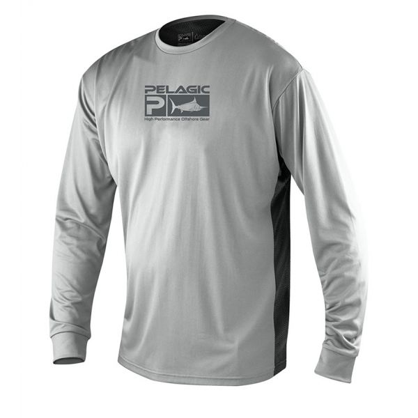 Pelagic Aquatek Pro Long Sleeve Shirt - Grey 2XL