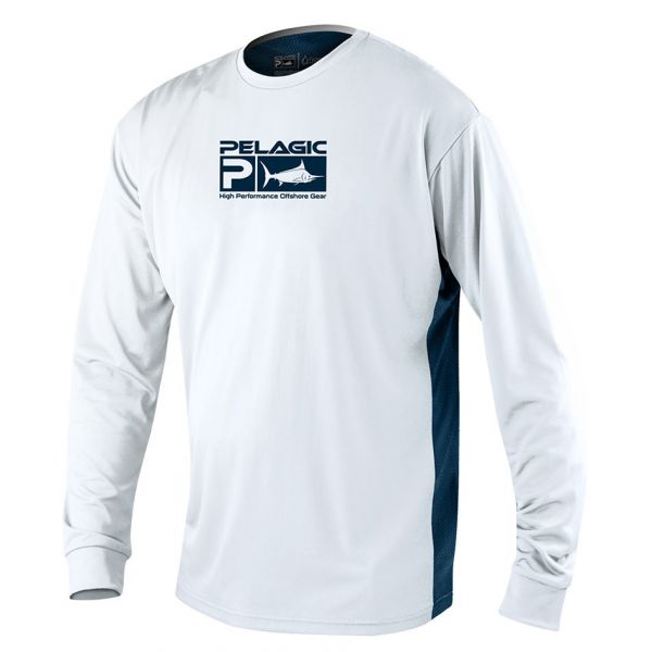 Pelagic Aquatek Pro Long Sleeve Shirt - White 2XL