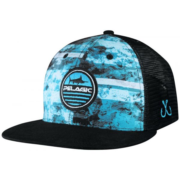 Pelagic Aquatic Snapback Hat