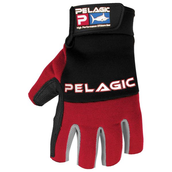 Pelagic Battle Glove Red - S/M