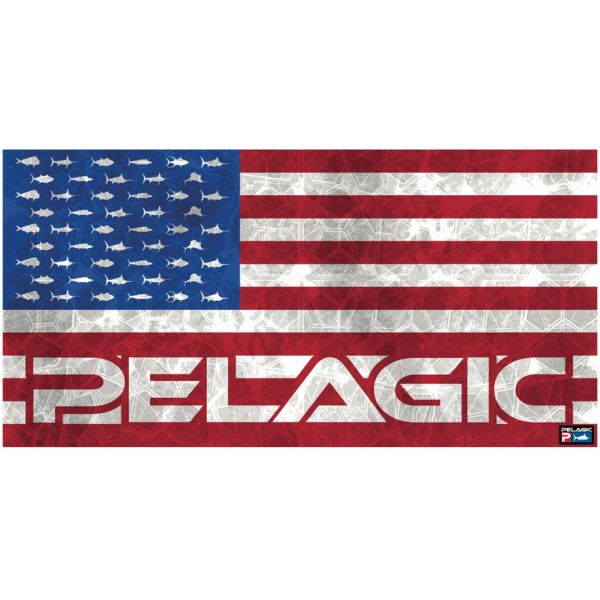 Pelagic Beach Towel - Americamo Hex - Multi