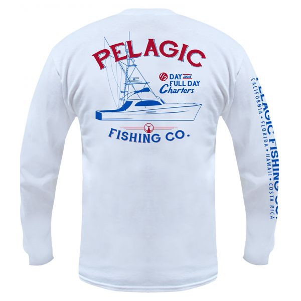 Pelagic Charter Long Sleeve T-Shirt - 2XL