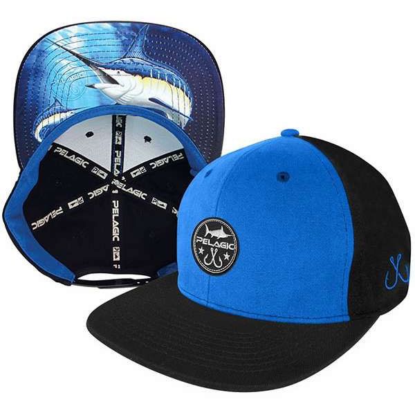 Pelagic Circle Patch Snapback Cap Marlin