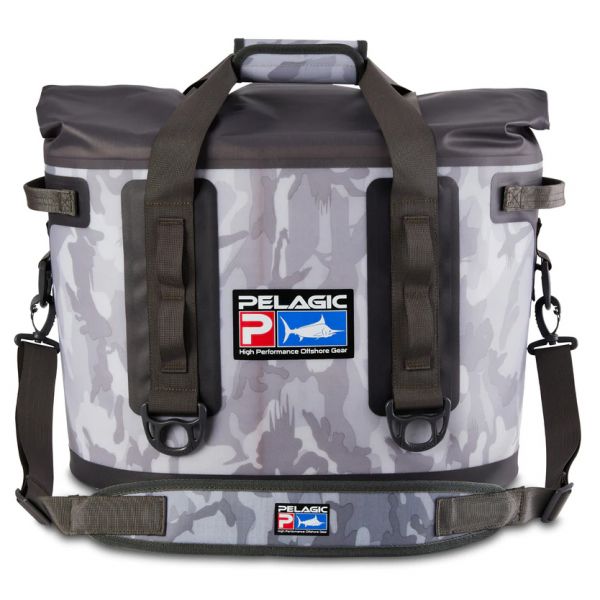 Pelagic Cooler Bag - Fish Camo Grey