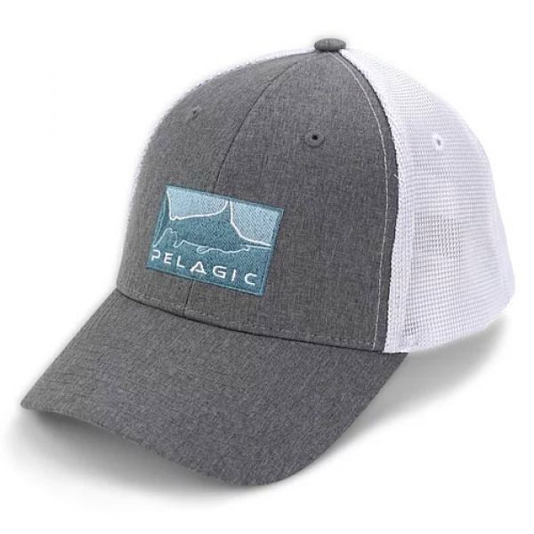 Pelagic Deep Sea Offshore Hat - Light Grey