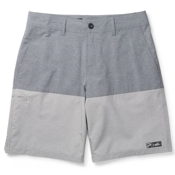 Pelagic Deep Sea USAngler Hybrid Fishing Short - Charcoal - 30