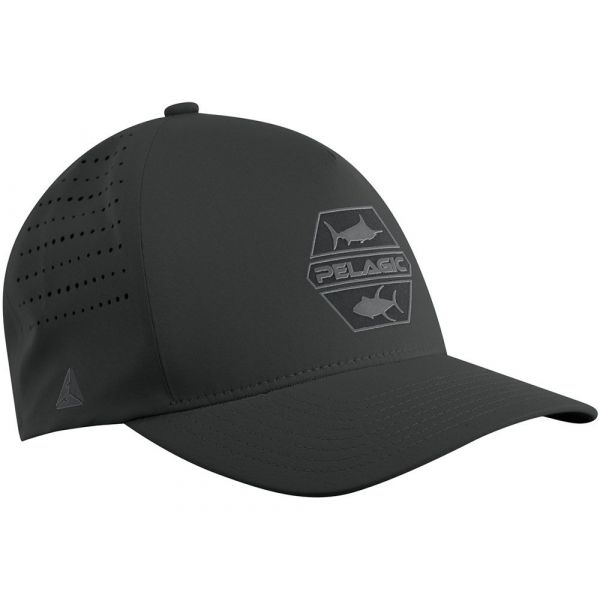 Pelagic Delta Flexfit Pinacol Hat - Black - L/XL