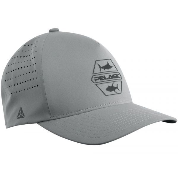 Pelagic Delta Flexfit Pinacol Hat - Gray - L/XL