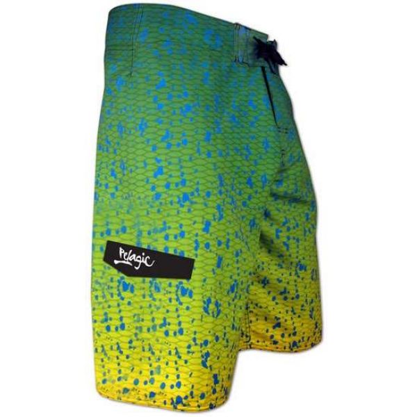 Pelagic Dorado Boardshort Green - Size 32