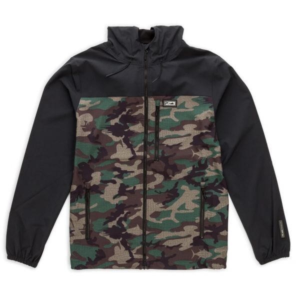 Pelagic Dri-Flex 2.0 Lightweight Jacket - Fish Camo Green