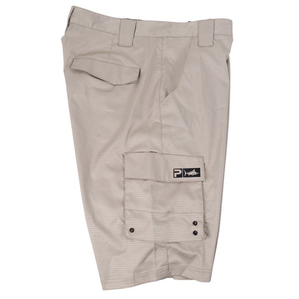 Pelagic Dri-Flex Hybrid Short Khaki - Size 34