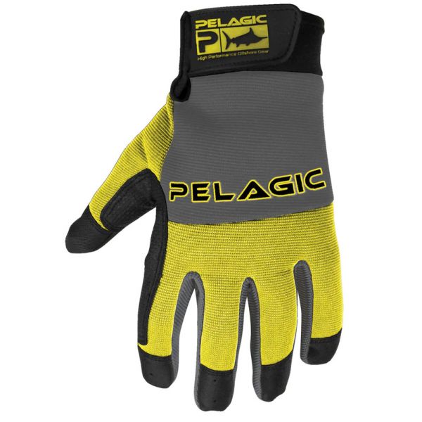 Pelagic End Game Glove - Yellow - S/M