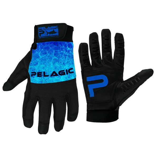 Pelagic End Game Pro Gloves - Dorado Blue - L/XL