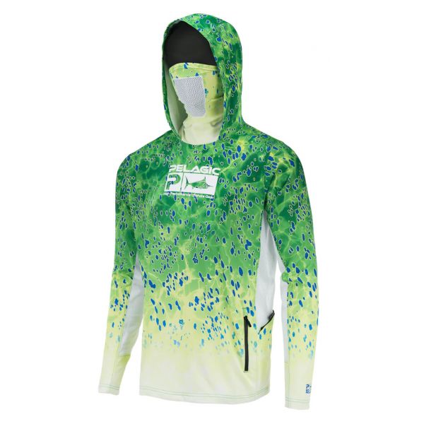 Pelagic Exo Tech Hoody - Dorado Green - 2X-Large