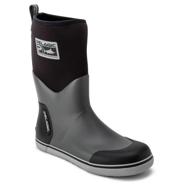 Pelagic Expedition Deck Boot - Black Charcoal - 10