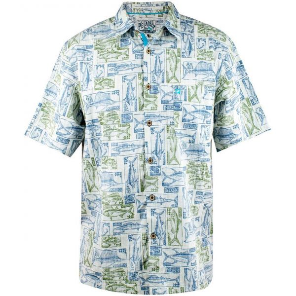 Pelagic Fish Market Short Sleeve Shirt - 2XL