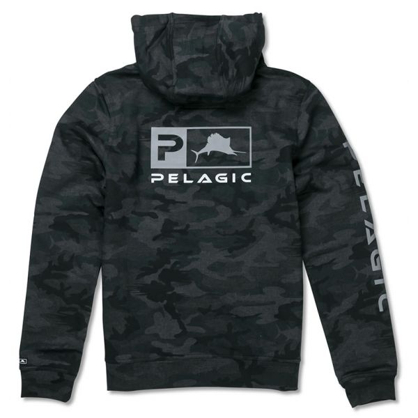 Pelagic Icon Hoody - Black - 2X-Large