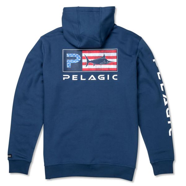 Pelagic Icon Hoody - Smokey Blue - Large