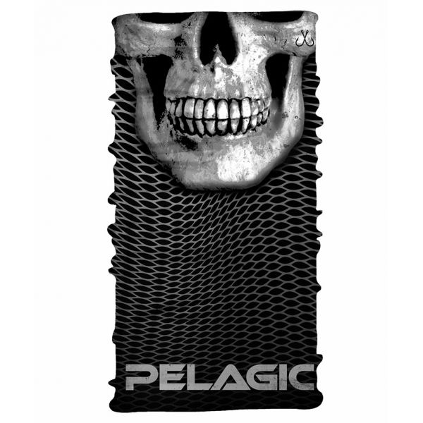 Pelagic Sunshield SBB Skull Bite Black