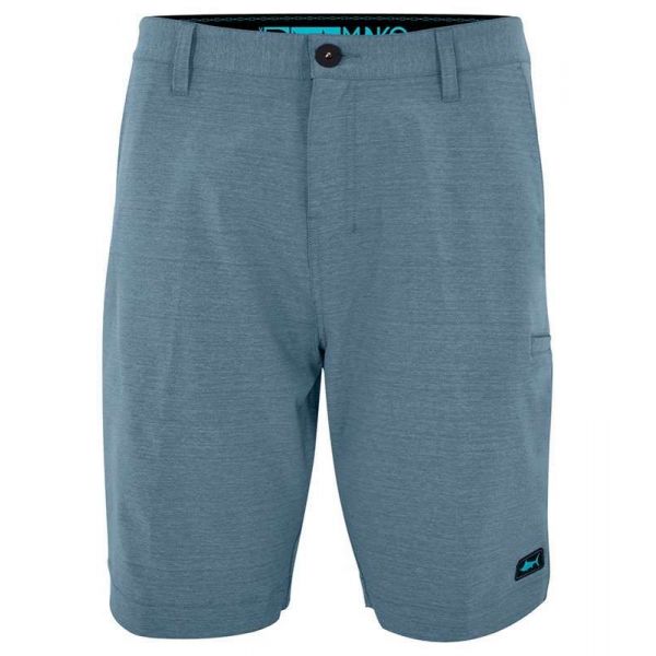 Pelagic Mako Hybrid-Shorts - Slate - Size 38