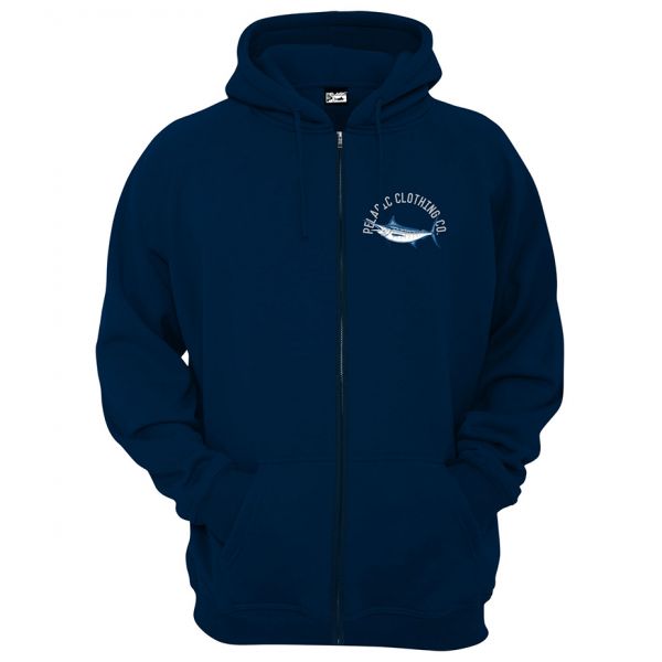 Pelagic Marlin Nation Zip Hoody 2XL