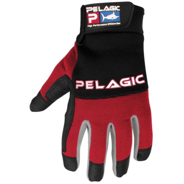 Pelagic End Game Gloves - Red - S/M