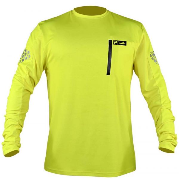 Pelagic Aeroflex Tek Long Sleeve Shirt - Safety - Large