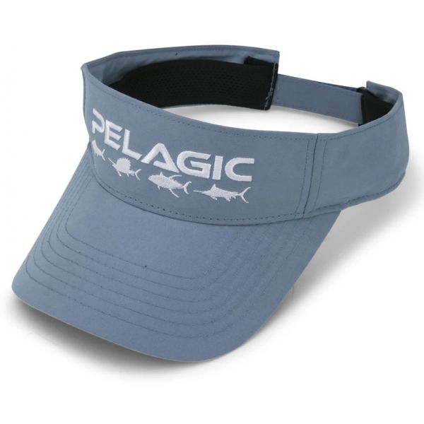 Pelagic Performance Fishing Visor - Smokey Blue