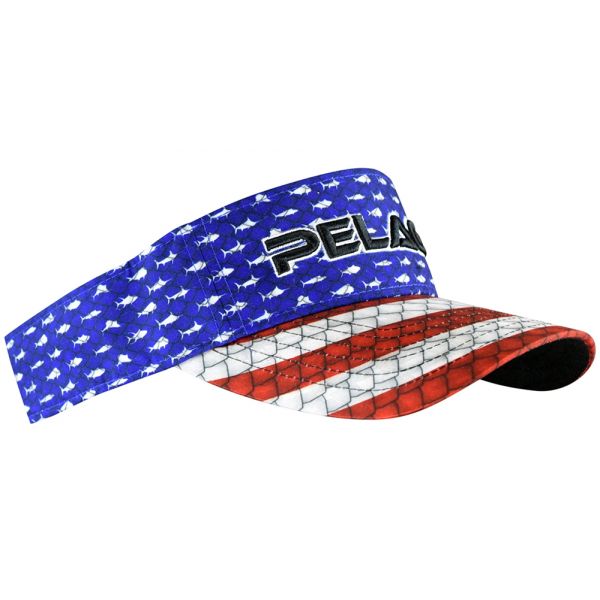 Pelagic Performance Visor - Americamo